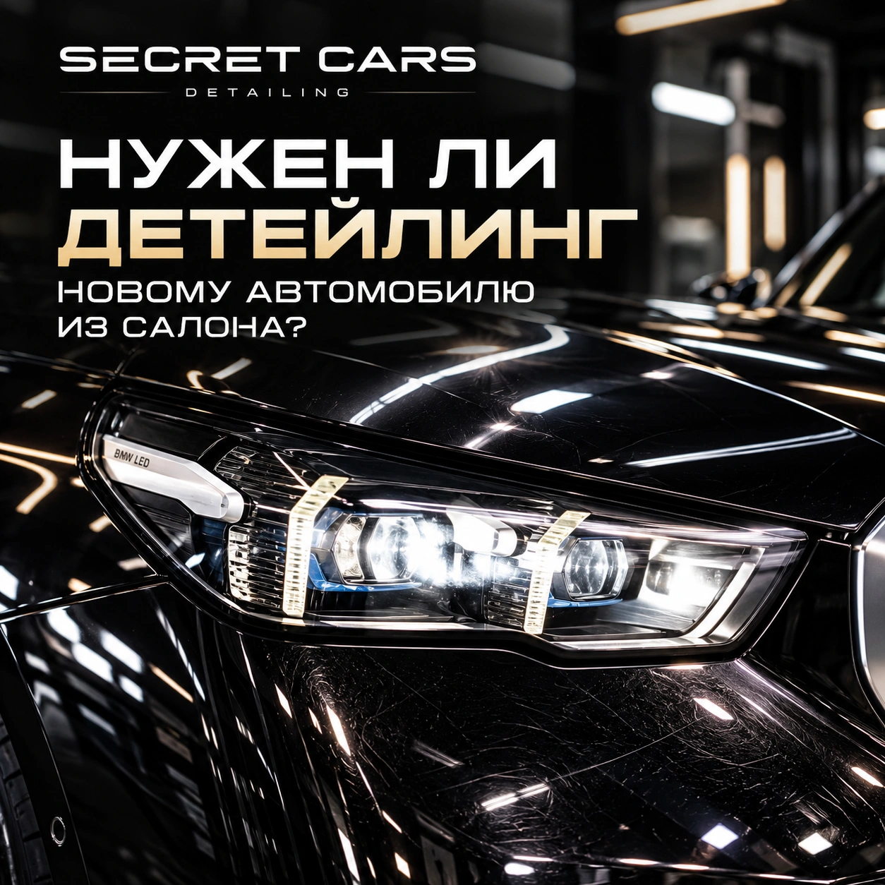 Нужен ли детейлинг новому автомобилю из салона